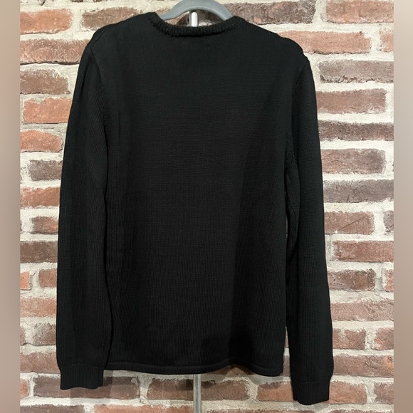 Calvin Klein Large Black and Gray Sweater - Picture 4 of 11